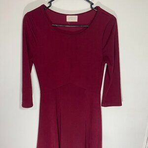 Everly Red Lightweight Dress